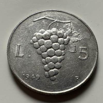 🌹外币初藏🌹🐯2026年第22场  每周二四六晚8️⃣点 接代拍 - 意大利1949年5里拉