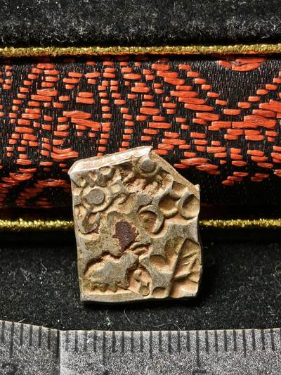 118期新疆红钱粟特钱币丝路钱币专场 - 孔雀王朝银币