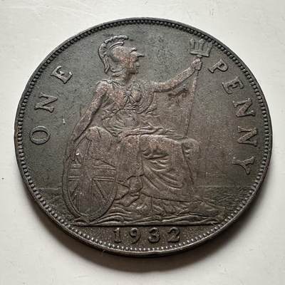 🌹外币初藏🌹🐯2026年第22场  每周二四六晚8️⃣点 接代拍 - 英国1932年一便士