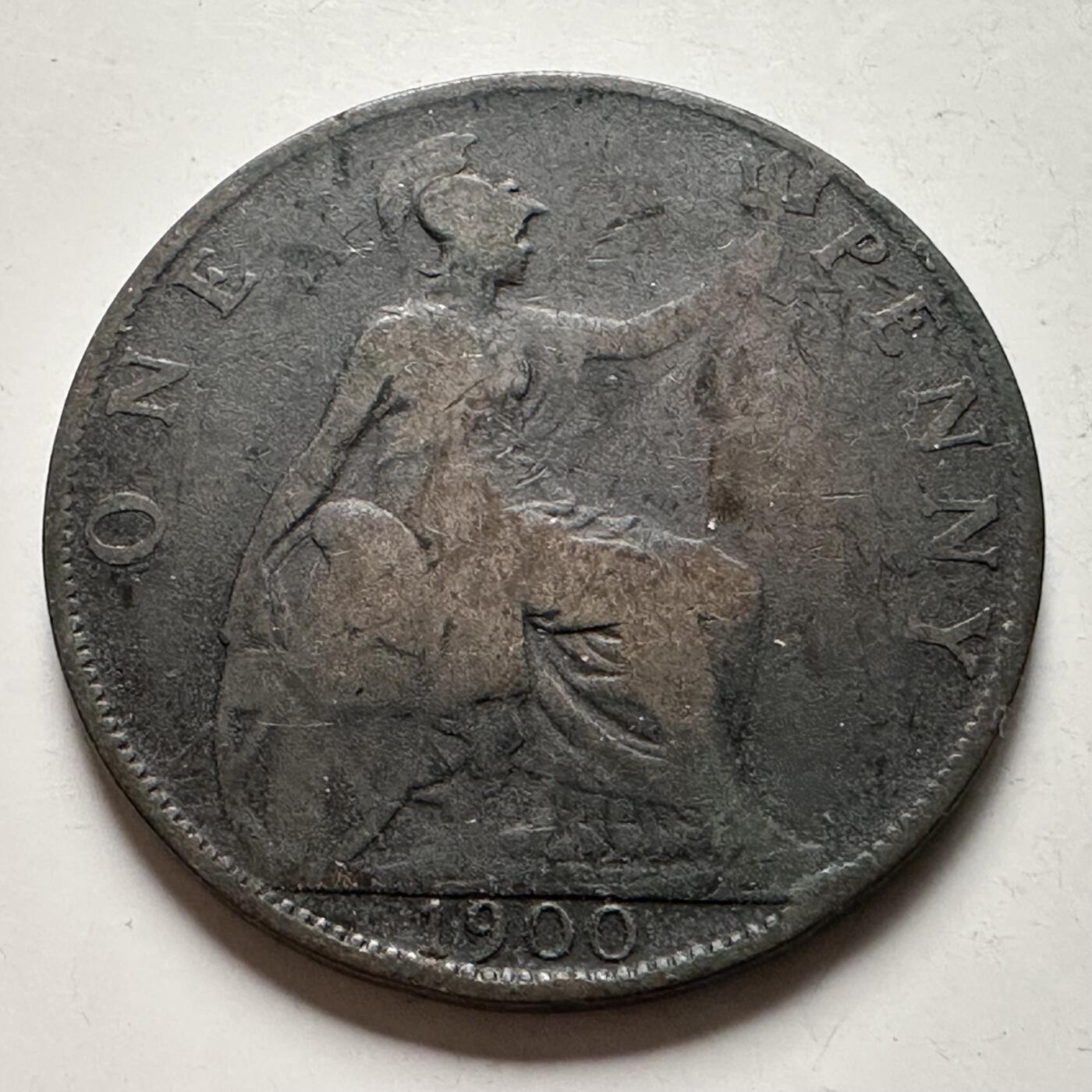 🌹外币初藏🌹🐯2026年第22场  每周二四六晚8️⃣点 接代拍 英国1900年一便士