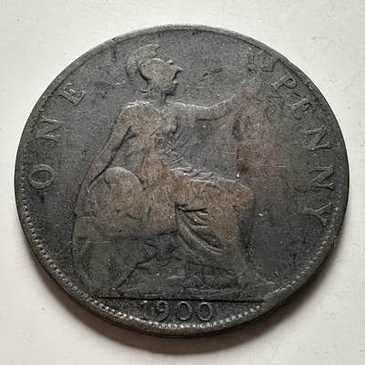 🌹外币初藏🌹🐯2026年第22场  每周二四六晚8️⃣点 接代拍 - 英国1900年一便士