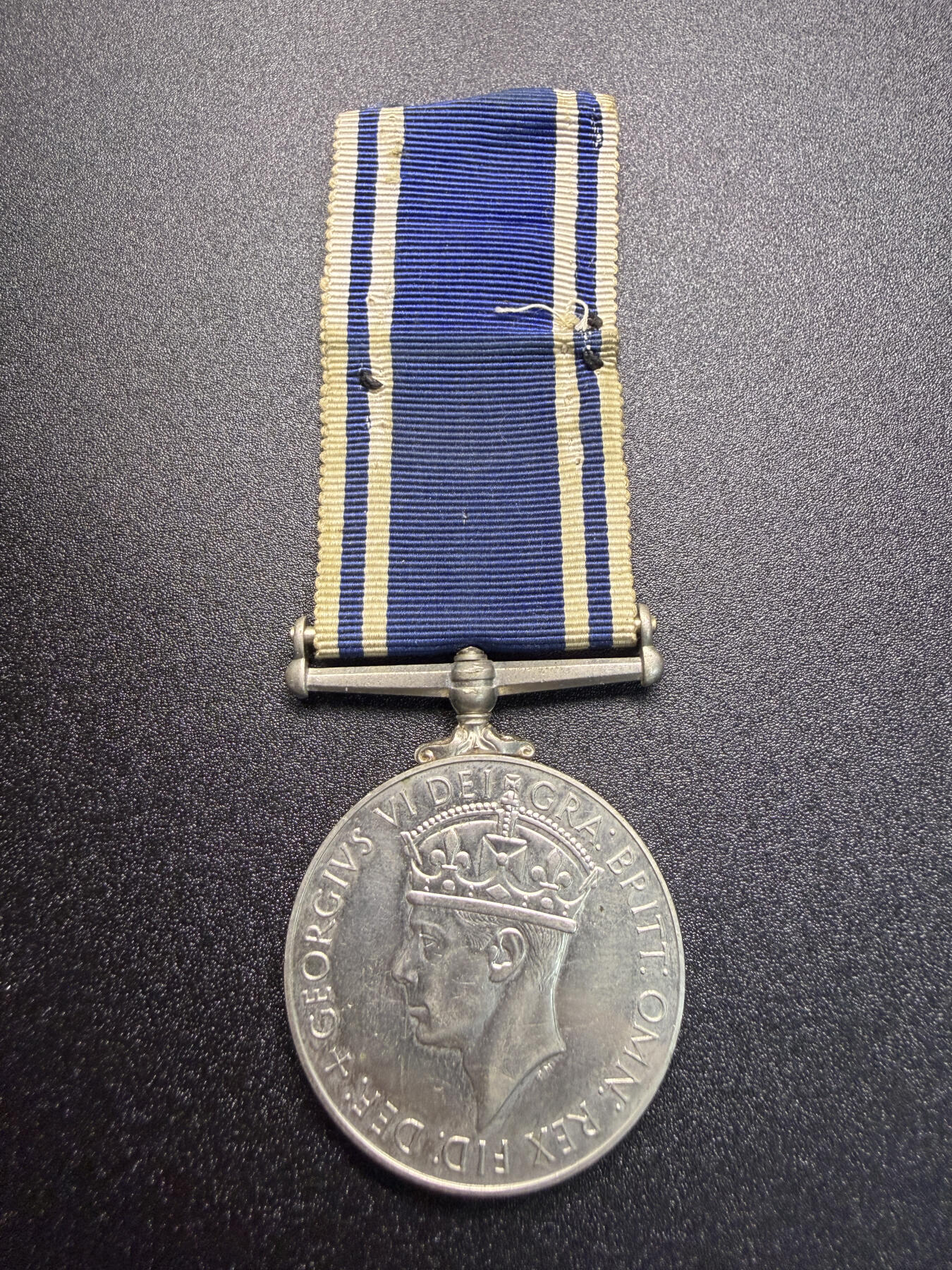 云宸嘉赏-勋臻精藏⭐️年后精品专拍场次🎖 英国乔治六世警察长期服务奖章  授予戴维·J·普莱斯警官