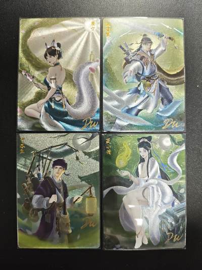 天玑星卡拍第174期《3.2周一截拍》持续收拍收评中 满赠卡需备注 - 【亲签卡】轩辕春秋 流光魅影 婴宁 燕赤霞 宁采臣 聂小倩 冷烫粗闪 四张