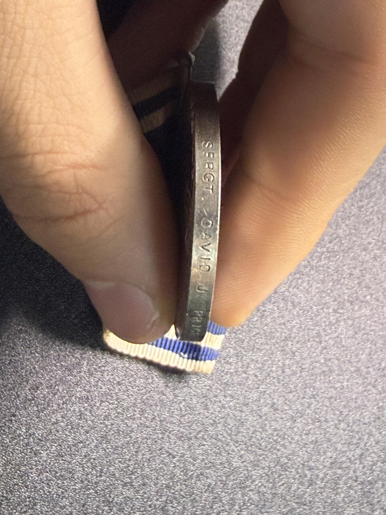 云宸嘉赏-勋臻精藏⭐️年后精品专拍场次🎖 英国乔治六世警察长期服务奖章  授予戴维·J·普莱斯警官