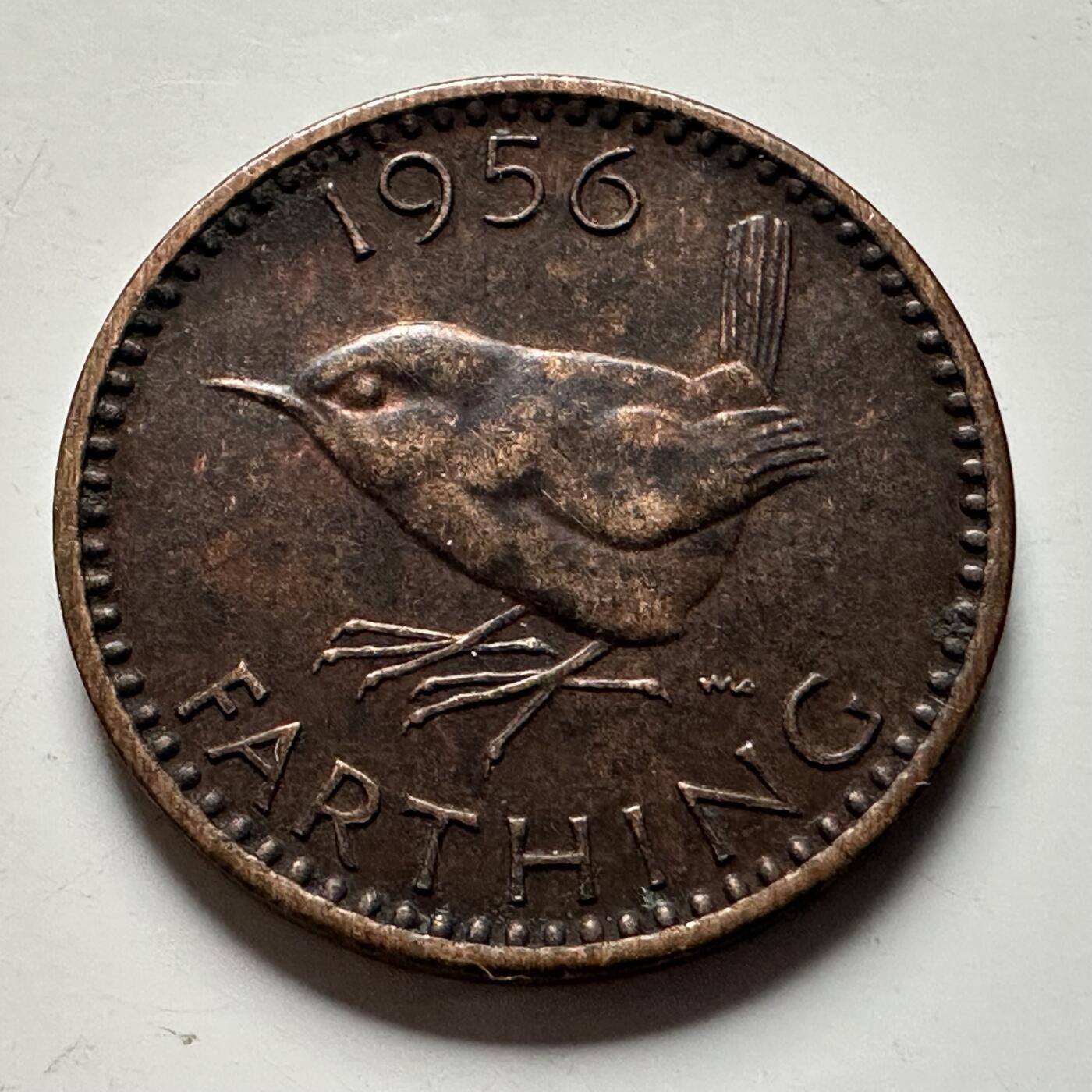 🌹外币初藏🌹🐯2026年第22场  每周二四六晚8️⃣点 接代拍 英国1956年一法新