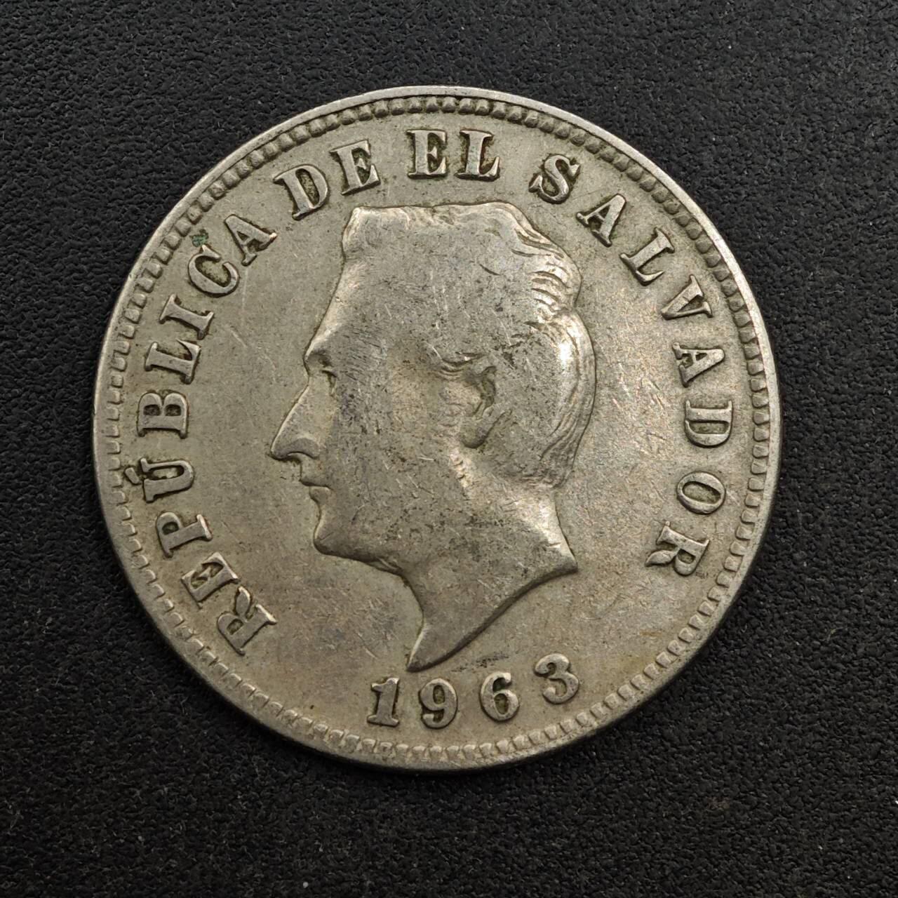 【淘币小摊】实时拍第八百七十一拍   散币银币场    每周一统一发货 萨尔瓦多1963年5分镍币