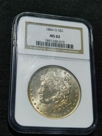 天下钱庄专场欢迎参拍 - NGC MS62 1884美国摩根一美元银币