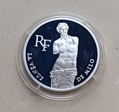 【币将精彩】世界钱币拍卖（2026-3-11） 法国1993年维纳斯银币品如图非全品