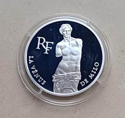 【币将精彩】世界钱币拍卖（2026-3-11） - 法国1993年维纳斯银币品如图非全品