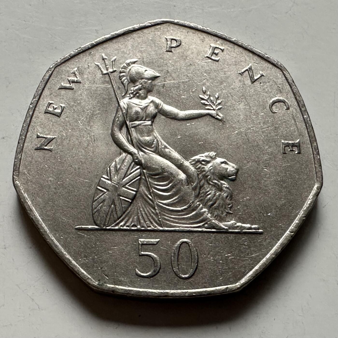 🌹外币初藏🌹🐯2026年第22场  每周二四六晚8️⃣点 接代拍 英国1979年50便士 b