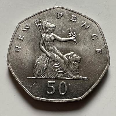 🌹外币初藏🌹🐯2026年第22场  每周二四六晚8️⃣点 接代拍 - 英国1981年50便士  