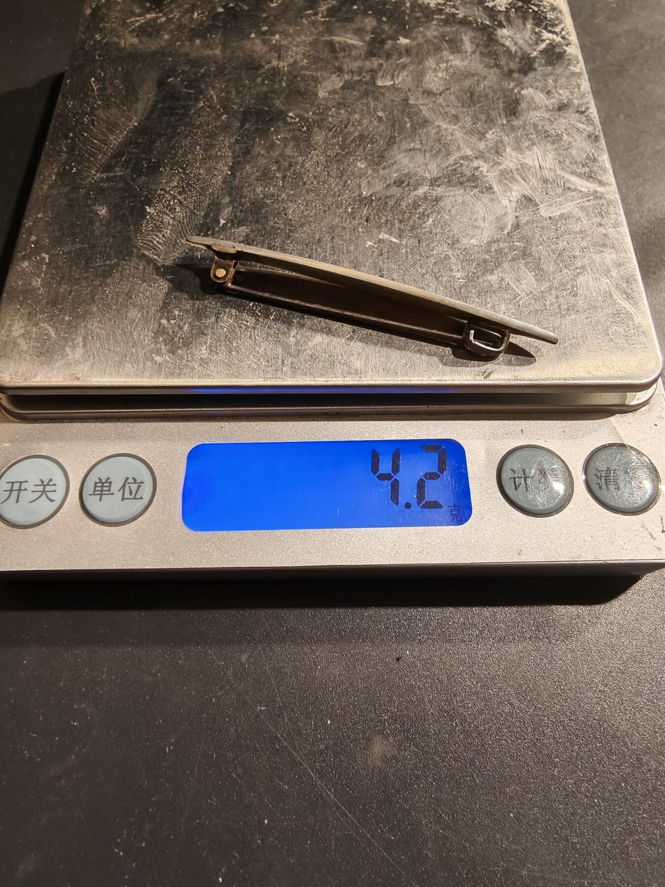 老王徽章第185期 欧洲银胸针    935银珐琅     4.2g