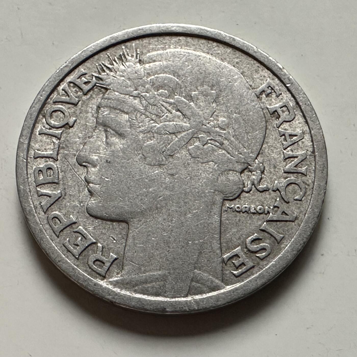 🌹外币初藏🌹🐯2026年第22场  每周二四六晚8️⃣点 接代拍 法国1950年2法郎 