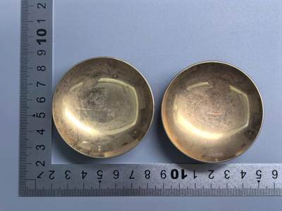 小驴勋章奖章收藏2月28日周六晚七点拍卖（调休临时调整，珍爱和平，收藏战争，铭记历史，勿忘国耻，忠党爱国。有偿代拍，送拍规则在简介最后，参拍须阅读规则后再参拍，关系到运费包装发货时效真假辨别等关键信息，拍卖时不再发原图，看大图店主微信码在拍卖店铺介绍里） - 剑道大会优胜纪念镀金酒杯一对