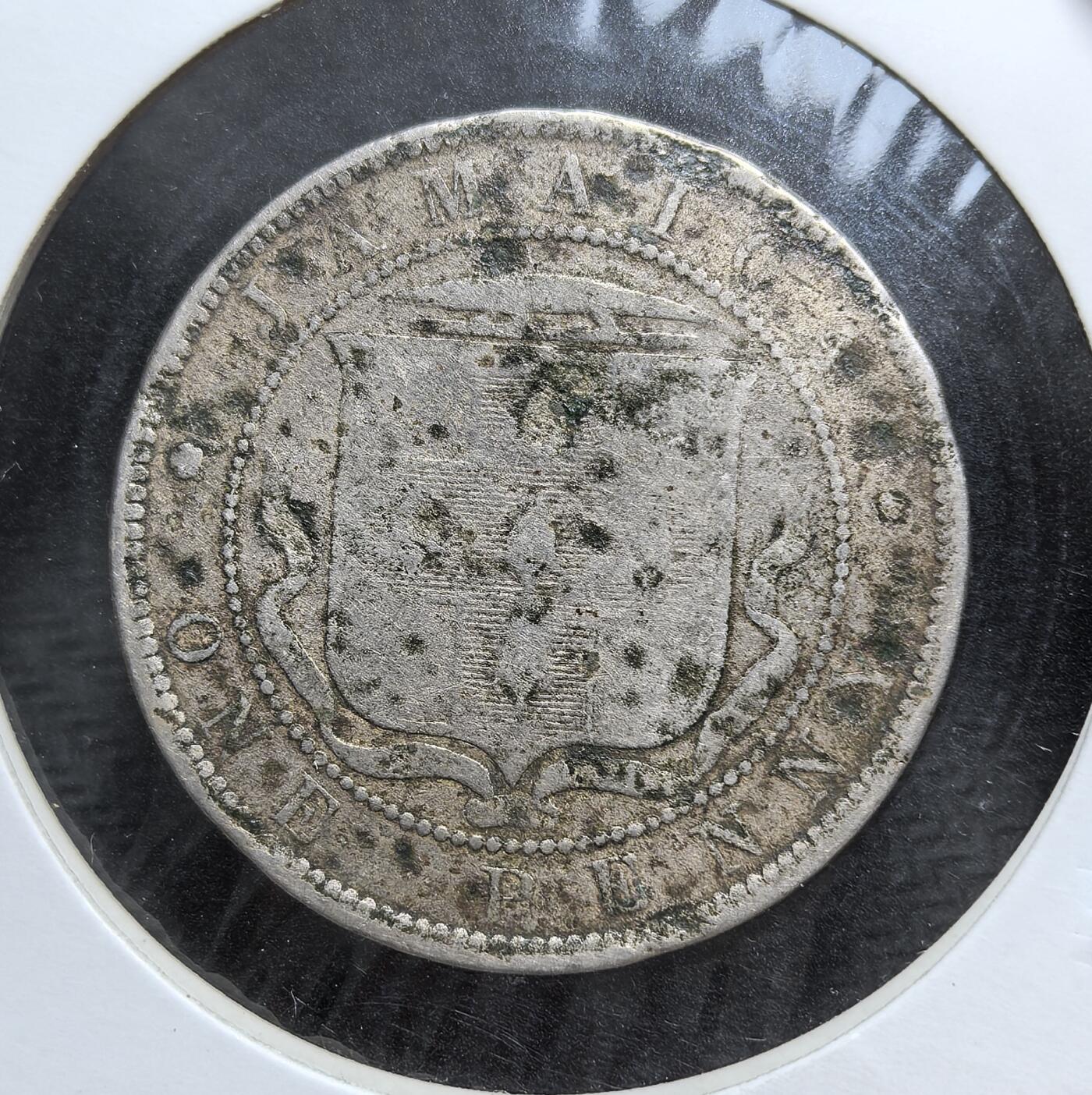 外国优质老铜币银币，正月十二晚九点倒数截拍，满百包邮可寄存，持续收拍 英属牙买加1880年1便士直径30mm，正面为维多利亚女王头像，背面是牙买加殖民地盾徽，由伦敦皇家造币厂铸造，见证了大英帝国殖民体系下的加勒比地区货币体系。