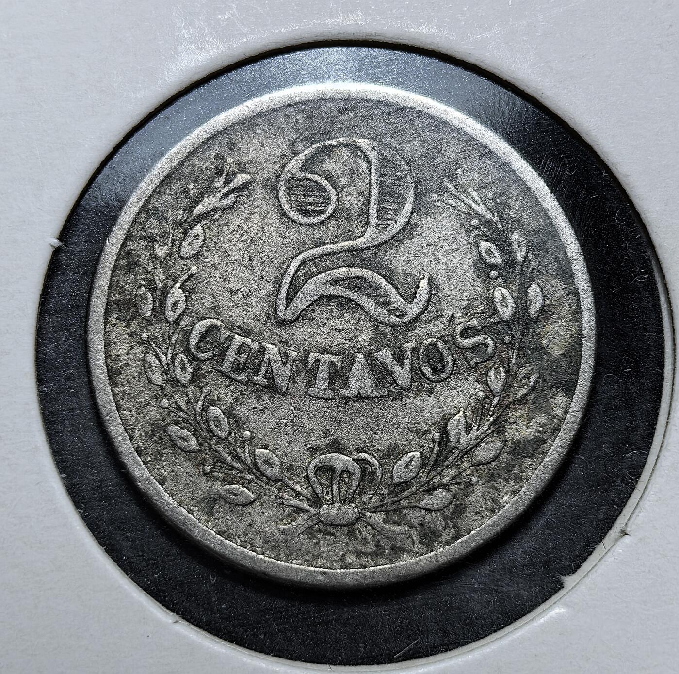 外国优质老铜币银币，正月十二晚九点倒数截拍，满百包邮可寄存，持续收拍 哥伦比亚1921 年 2 分铜镍币，正面为 “LAZARETO”（隔离检疫站）字样与国名，背面标注面值与月桂枝。发行于哥伦比亚公共卫生体系初建期，是其应对传染病、强化国家治理能力的早期货币见证。