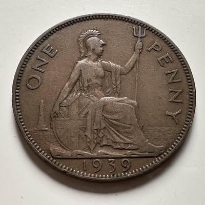 🌹外币初藏🌹🐯2026年第22场  每周二四六晚8️⃣点 接代拍 - 英国1939年一便士