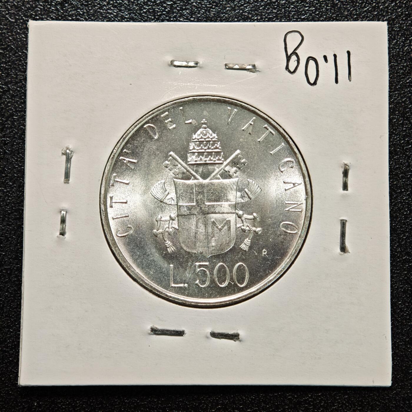 【德藏】世界币章拍卖第166期（拍品征集中~欢迎藏友联系） 老藏家集藏系列之- 3枚一组  1981年 梵蒂冈保罗二世500里拉银币 835银 及 1936年 波兰格丁尼亚海港15周年2兹罗提纪念银币 750银 及 1934年 奥地利2先令银币 入册20余年·附有当年购入价