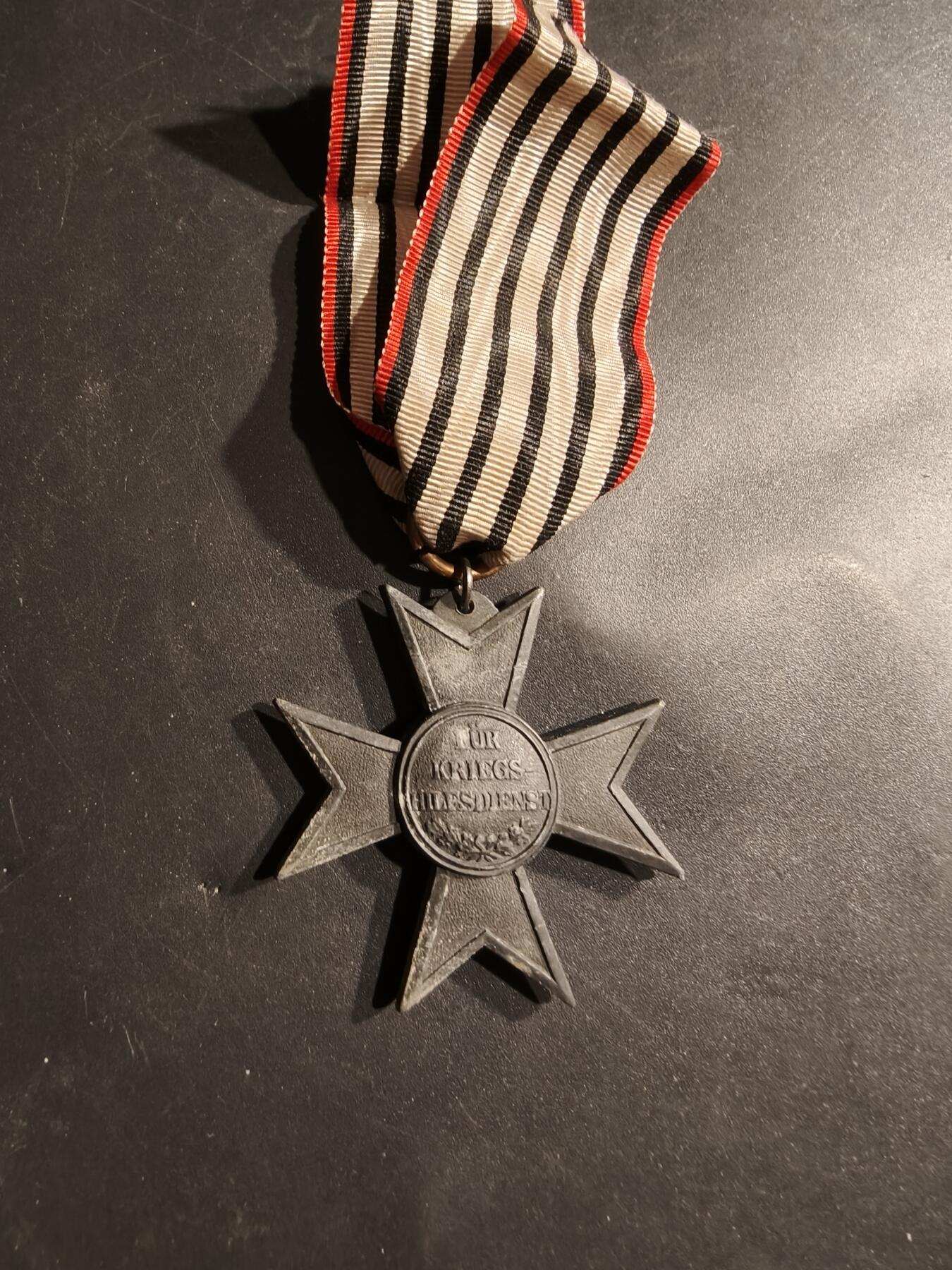 老王徽章第185期 德国一战战争辅助奖章