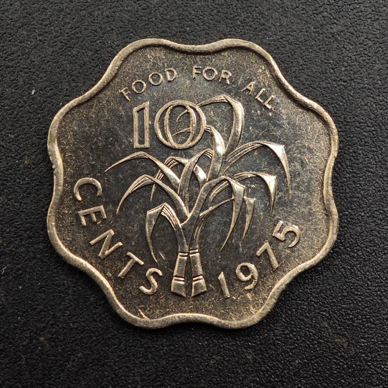 【淘币小摊】实时拍第八百七十一拍   散币银币场    每周一统一发货 斯威士兰1975年5分fao纪念币