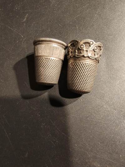 老王徽章第185期 - 法国小银杯一组   野猪头银标    7.2g