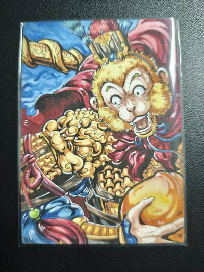 天玑星卡拍第174期《3.2周一截拍》持续收拍收评中 满赠卡需备注 【手绘卡】Rubick 二郎神 哪吒 孙悟空 手绘卡 三张
