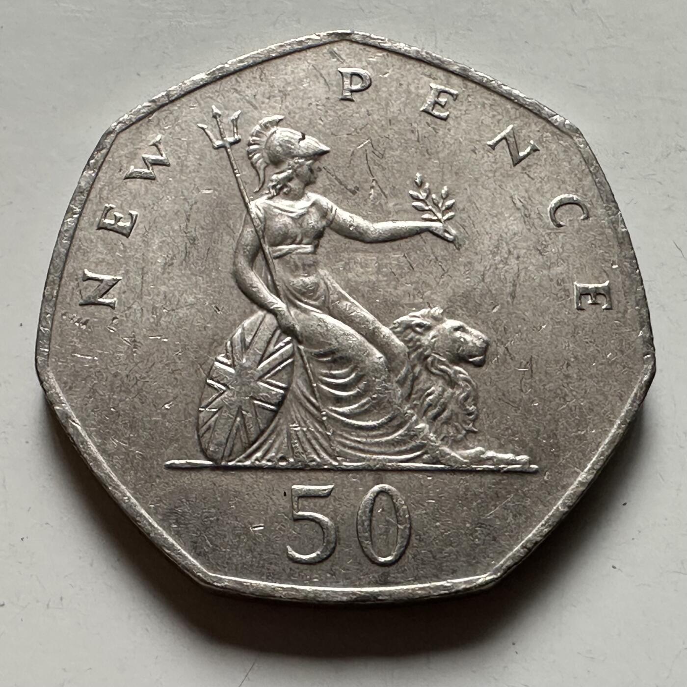 🌹外币初藏🌹🐯2026年第22场  每周二四六晚8️⃣点 接代拍 英国1980年50便士  b