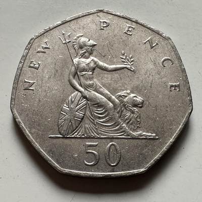 🌹外币初藏🌹🐯2026年第22场  每周二四六晚8️⃣点 接代拍 - 英国1980年50便士  b