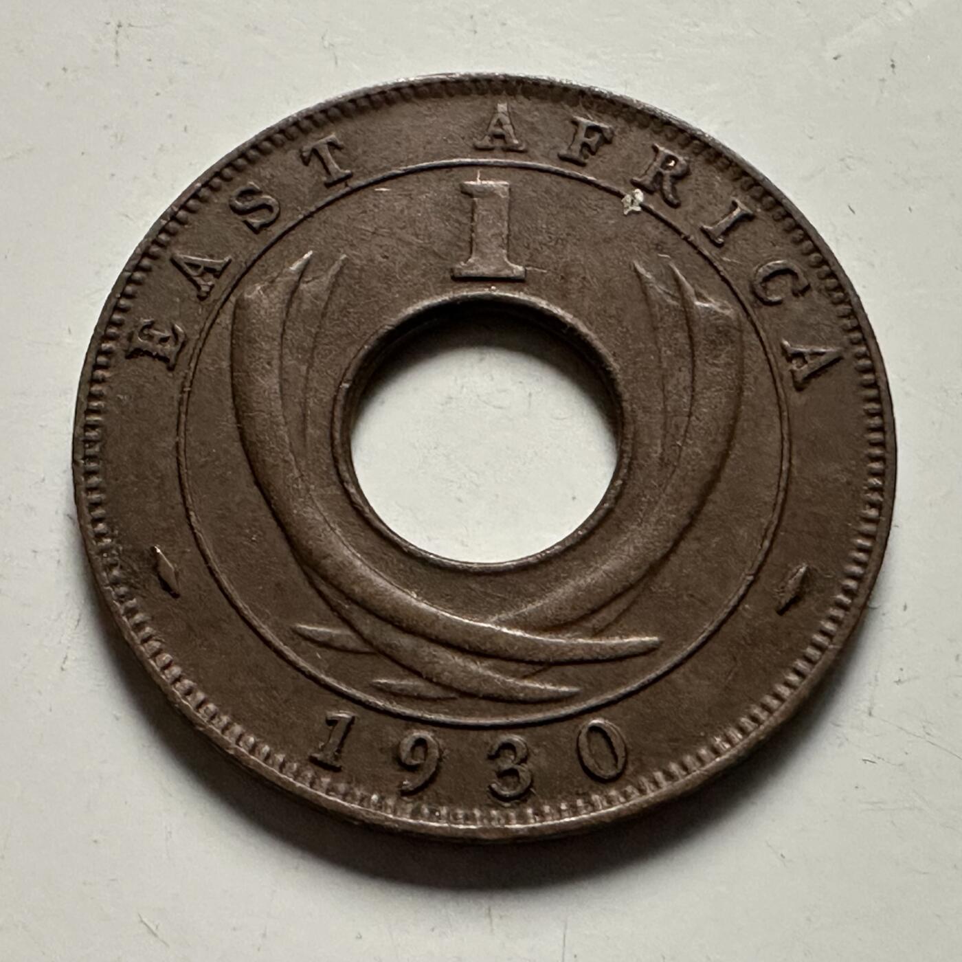 🌹外币初藏🌹🐯2026年第22场  每周二四六晚8️⃣点 接代拍 英属东非1930年一分