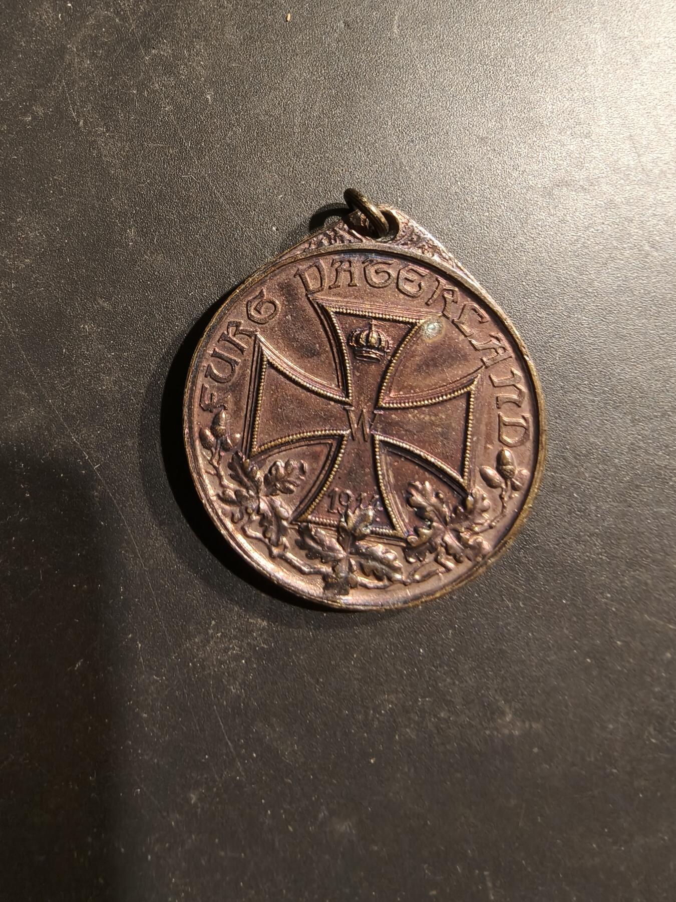 老王徽章第185期 德国一战魏玛老兵协会奖章    无绶带