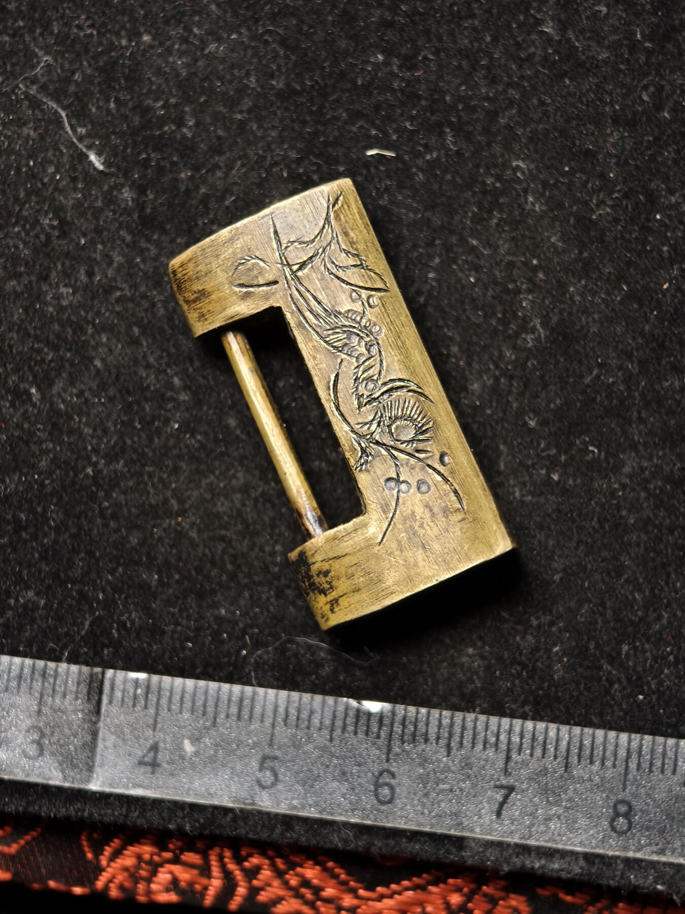 118期新疆红钱粟特钱币丝路钱币专场 铜锁