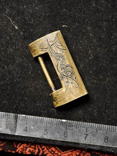 118期新疆红钱粟特钱币丝路钱币专场 铜锁