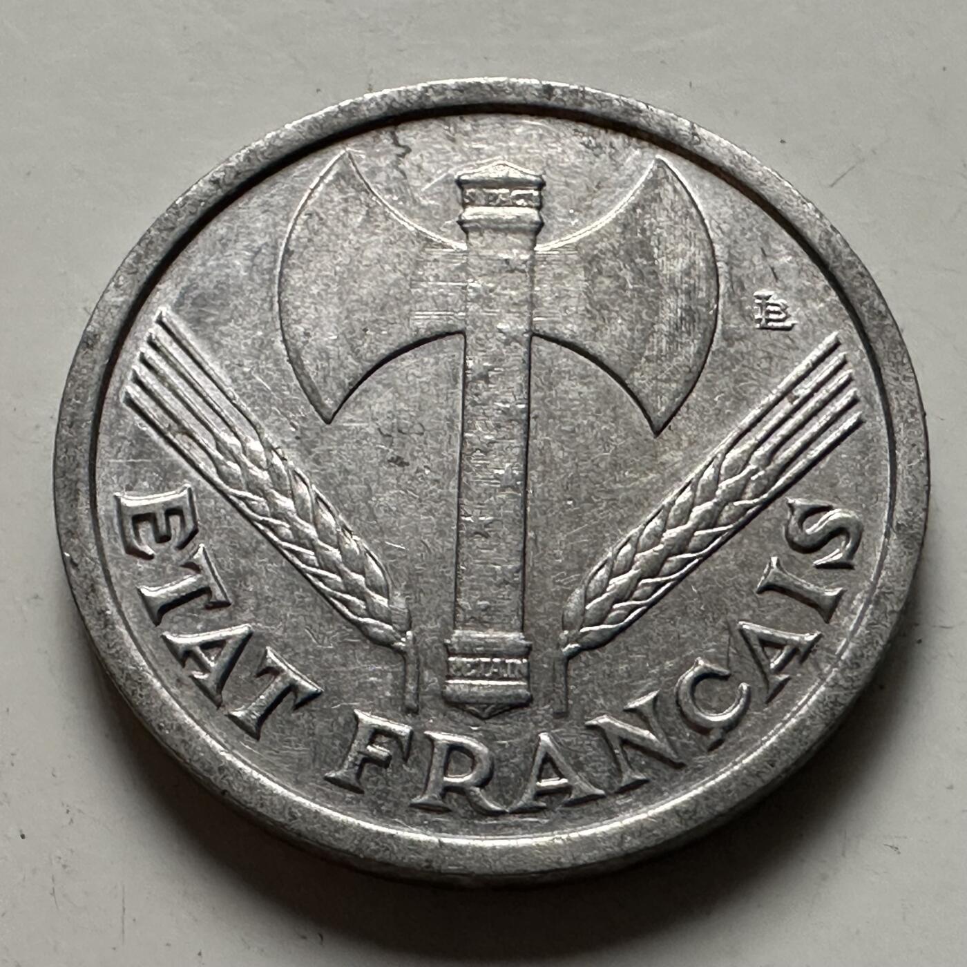 🌹外币初藏🌹🐯2026年第22场  每周二四六晚8️⃣点 接代拍 法国1942年一法郎 