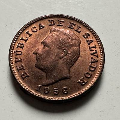 🌹外币初藏🌹🐯2026年第22场  每周二四六晚8️⃣点 接代拍 - 萨尔瓦多1956年一分