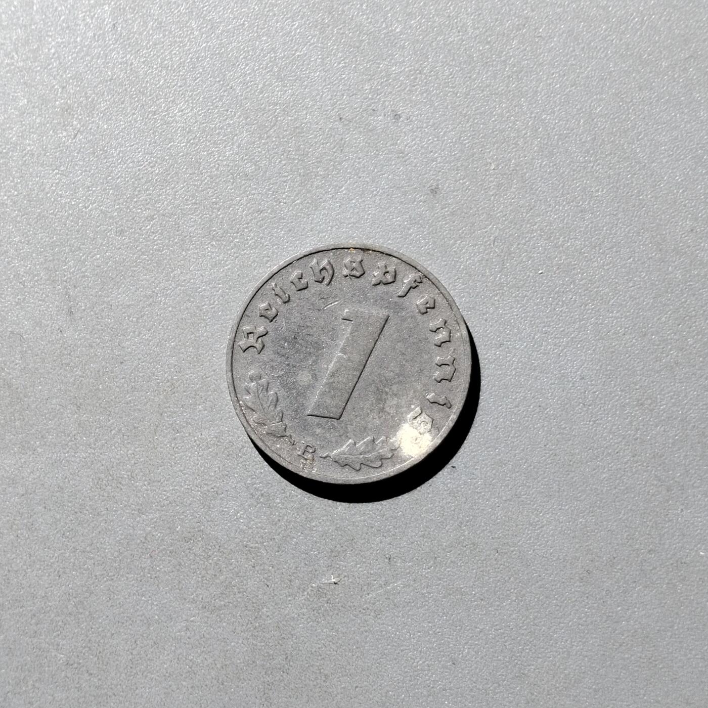 PCAI钱币  27-764  古钱外币钱币小专场 1940年壹分