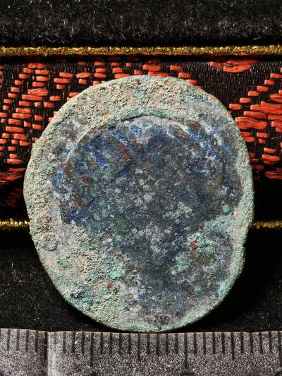 118期新疆红钱粟特钱币丝路钱币专场 东喀喇汗铜币