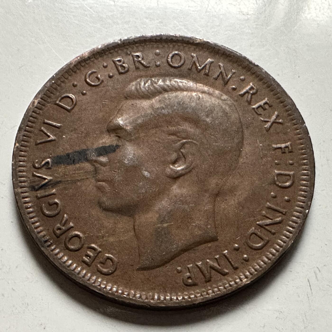 🌹外币初藏🌹🐯2026年第22场  每周二四六晚8️⃣点 接代拍 澳大利亚1941年一便士