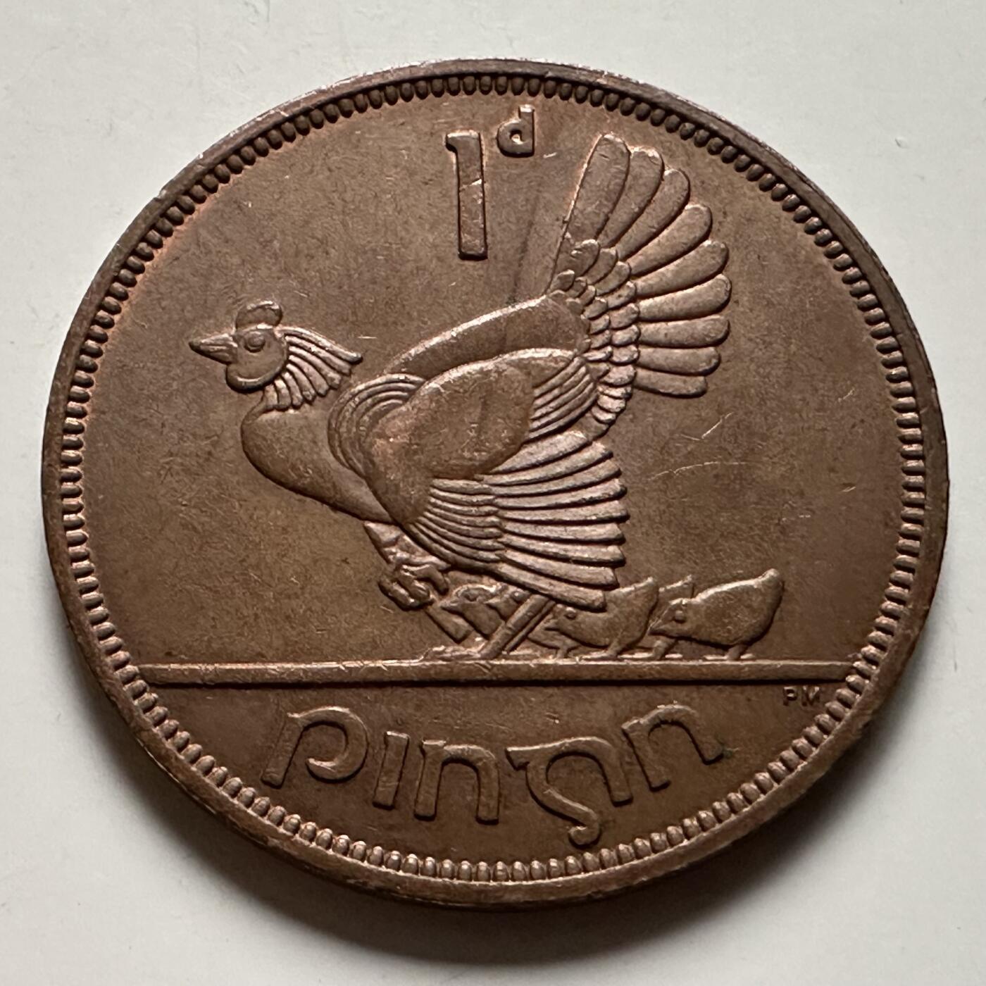 🌹外币初藏🌹🐯2026年第22场  每周二四六晚8️⃣点 接代拍 爱尔兰1966年一便士 a