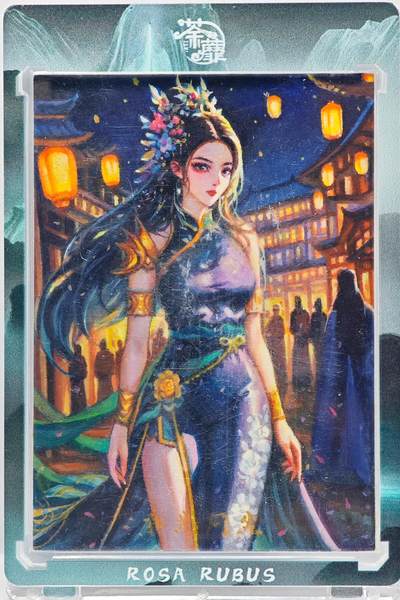 白泽拍卖卡牌手绘专场第33期（去岁千般皆如愿 今年万事定称心） - 2025 和光同尘手绘卡 灯会  墨亲签 卡砖封装