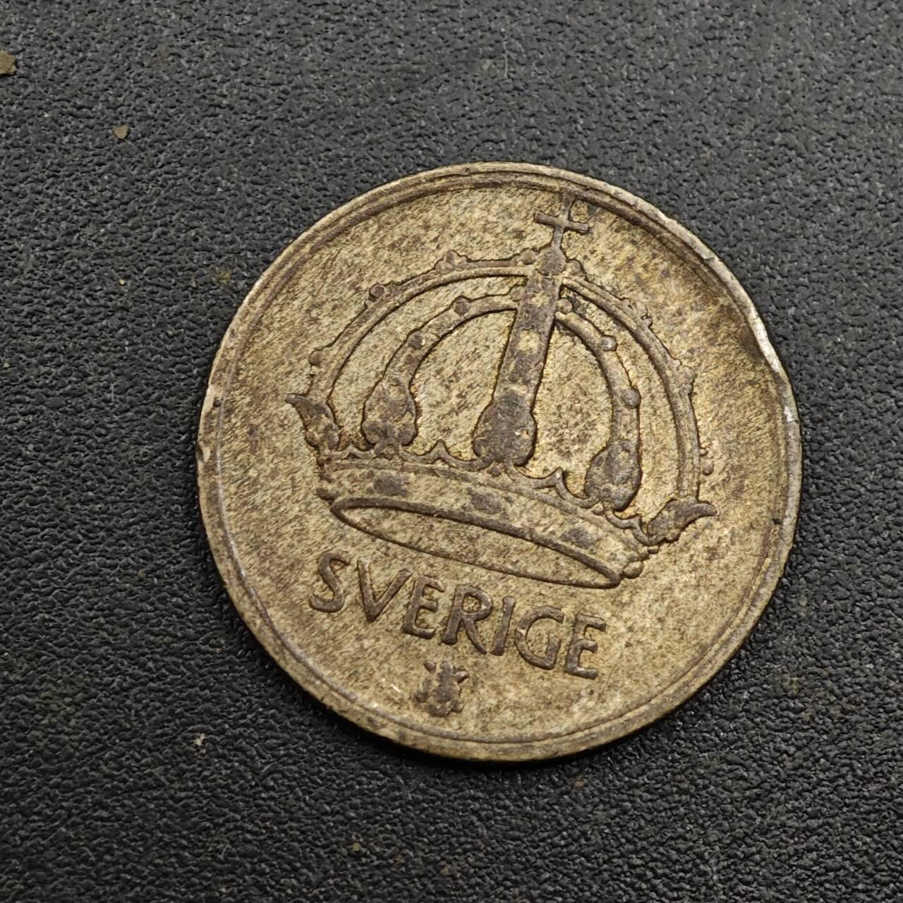 【淘币小摊】实时拍第八百七十一拍   散币银币场    每周一统一发货 瑞典1947年25欧尔银币