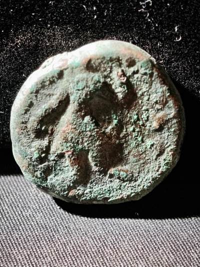 118期新疆红钱粟特钱币丝路钱币专场 C贵霜王朝铜币