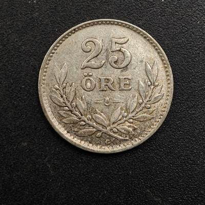 【淘币小摊】实时拍第八百七十一拍   散币银币场    每周一统一发货 - 瑞典1938年25欧尔银币