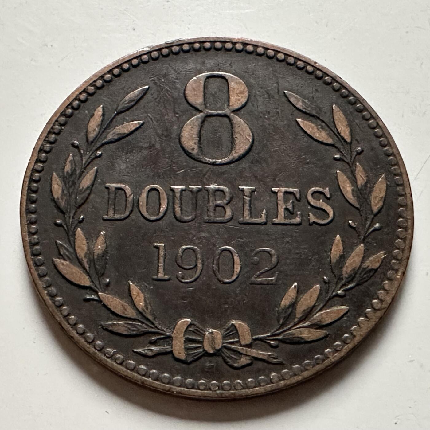 🌹外币初藏🌹🐯2026年第22场  每周二四六晚8️⃣点 接代拍 根西岛1902年8道布