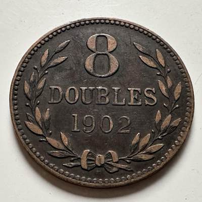 🌹外币初藏🌹🐯2026年第22场  每周二四六晚8️⃣点 接代拍 - 根西岛1902年8道布