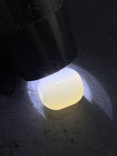 荔枝冻通货随形桶珠一颗， 荔枝冻通货随形桶珠一颗，