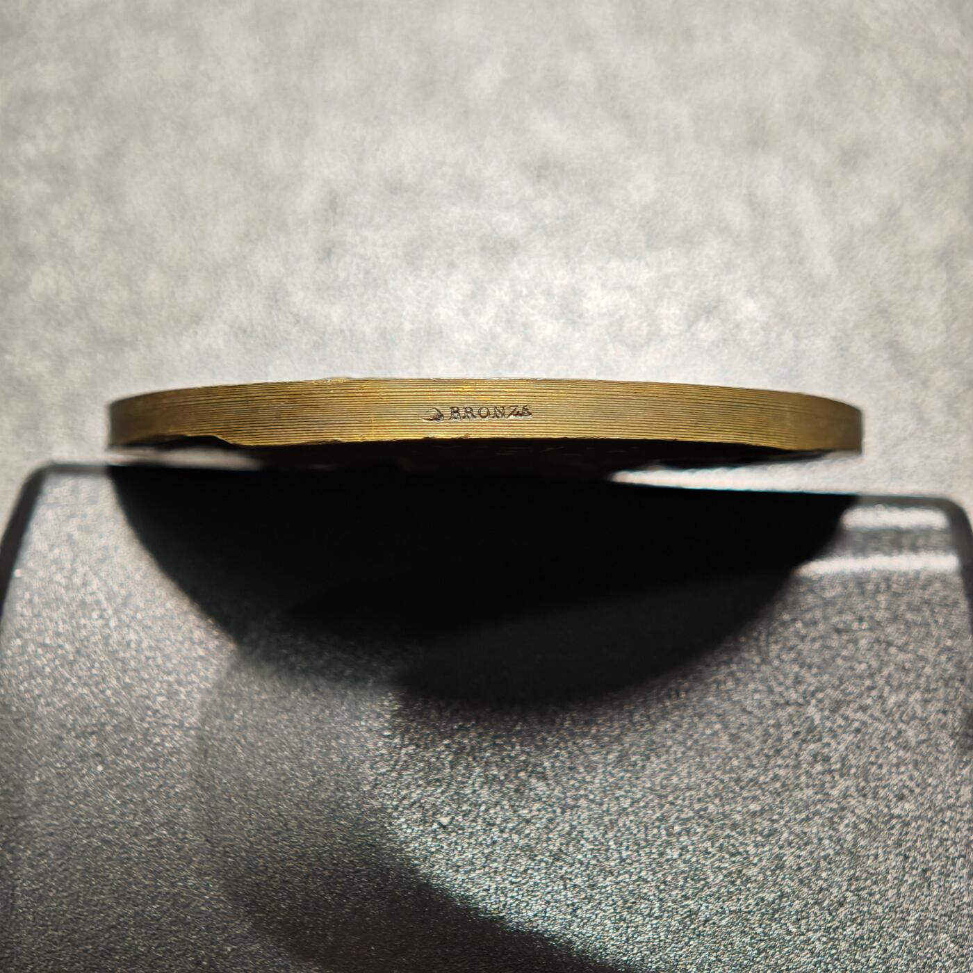 【德藏】世界币章拍卖第166期（拍品征集中~欢迎藏友联系） 1930年 法国儿童卫生协会奖章纪念铜章 丰饶角边铭 直径约：40.5mm；重约：34.2g