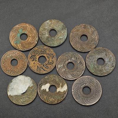 【淘币小摊】实时拍第八百七十一拍   散币银币场    每周一统一发货 - 泰国1萨当铜币10枚