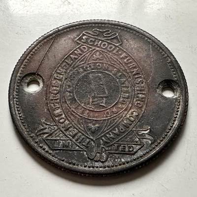 🌹外币初藏🌹🐯2026年第22场  每周二四六晚8️⃣点 接代拍 - 英国早期铜质代用币 32.4m m