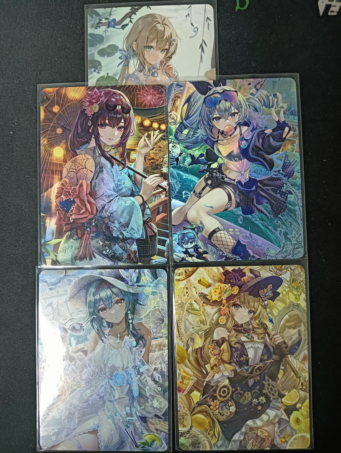 花开卡拍第61期（3月7号周六截拍，品控勿拍!!!拍品不寄存，运费5元（新疆需补运费差价或顺丰到付），自制卡难免瑕疵，可能存在轻微撞角爆边等出厂瑕疵，品控介意勿拍！）