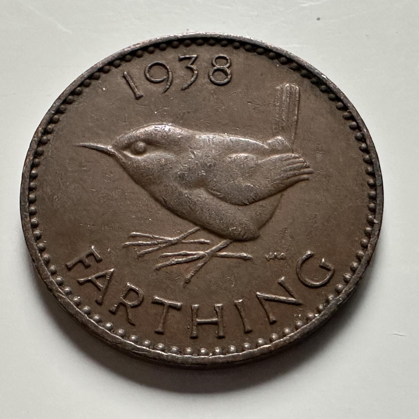 🌹外币初藏🌹🐯2026年第22场  每周二四六晚8️⃣点 接代拍 英国1938年一法新